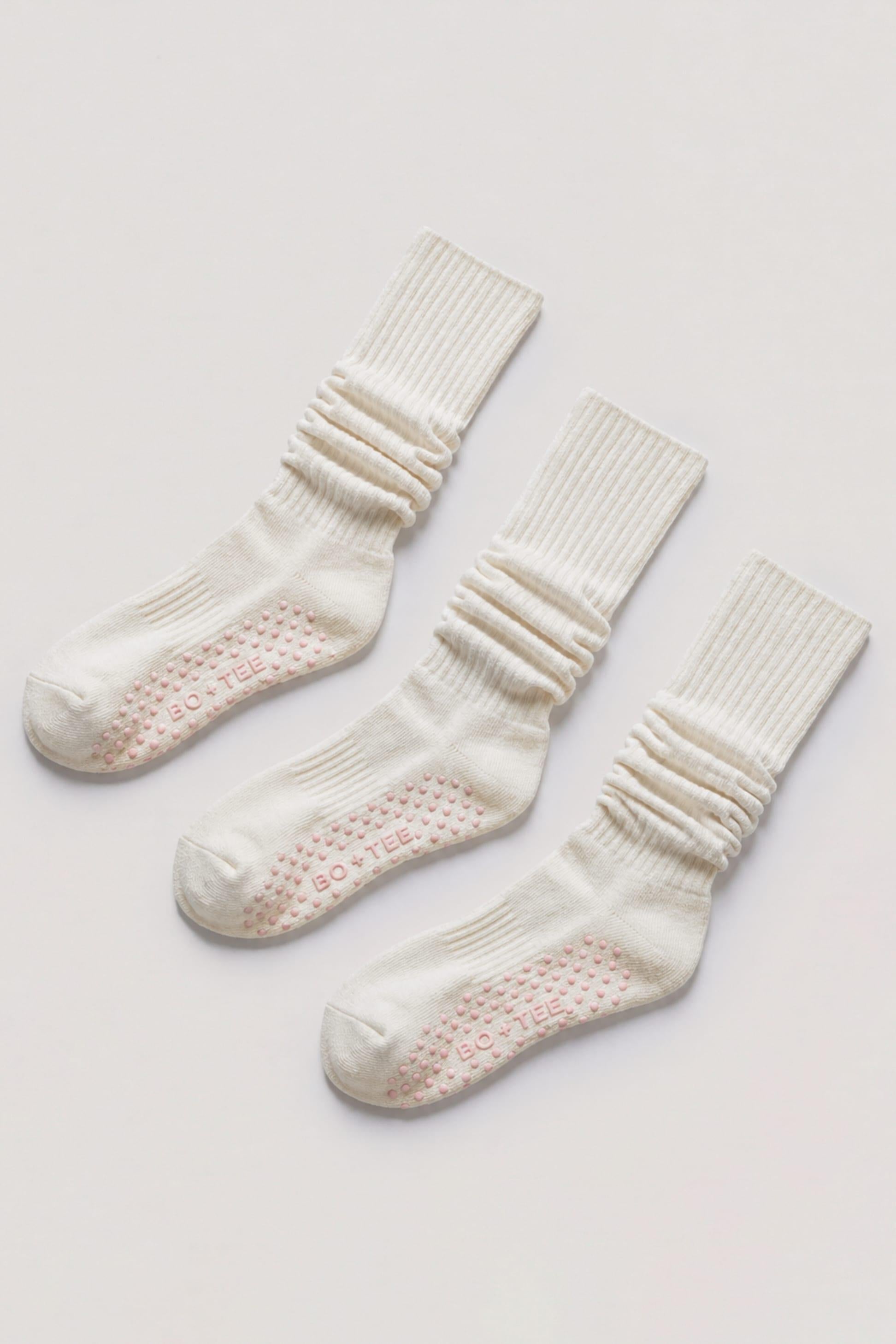 Pilates 3-pack Socks Bundle In Coconut