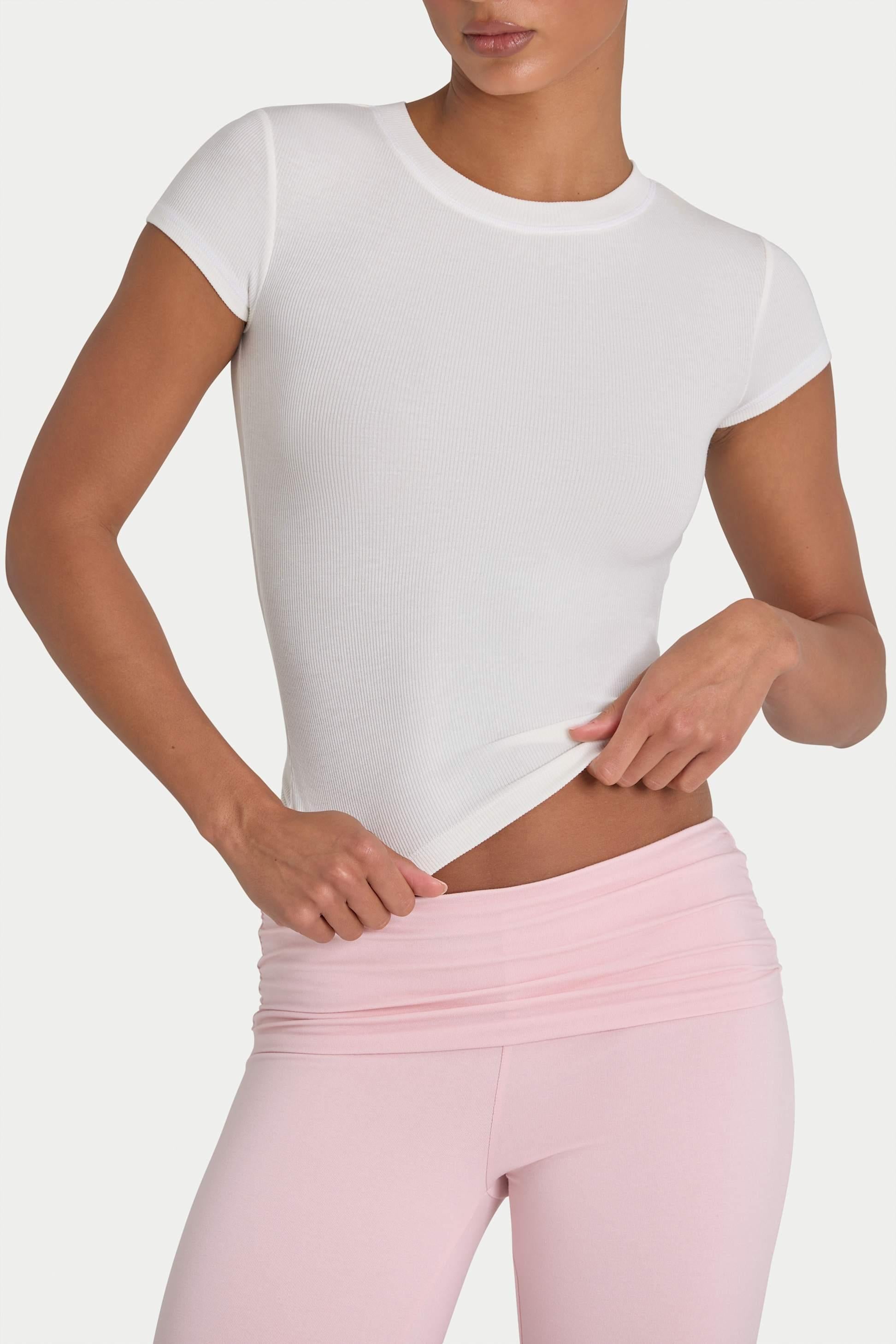 Buttercloud™ T-shirt In Coconut
