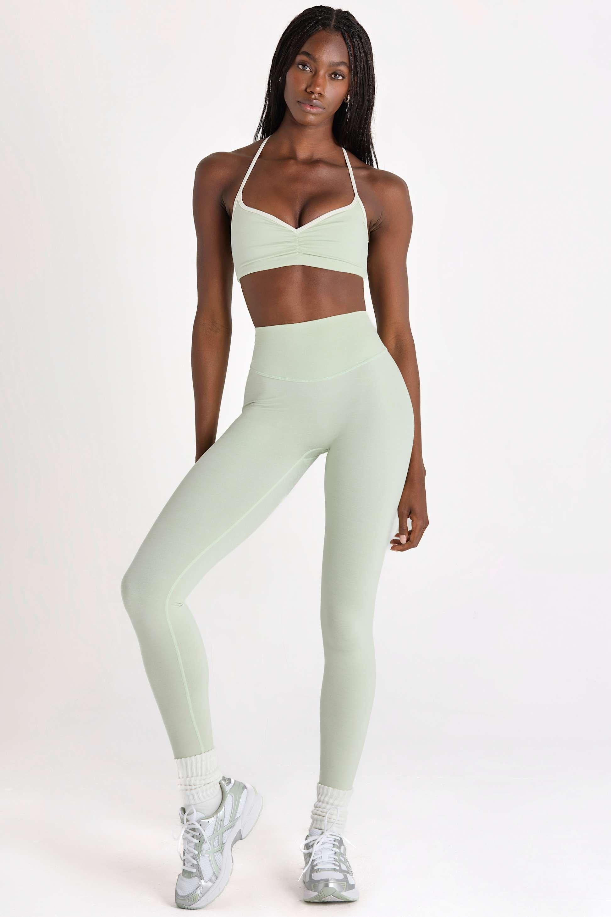 Soft Active Full-length Leggings In Pistachio