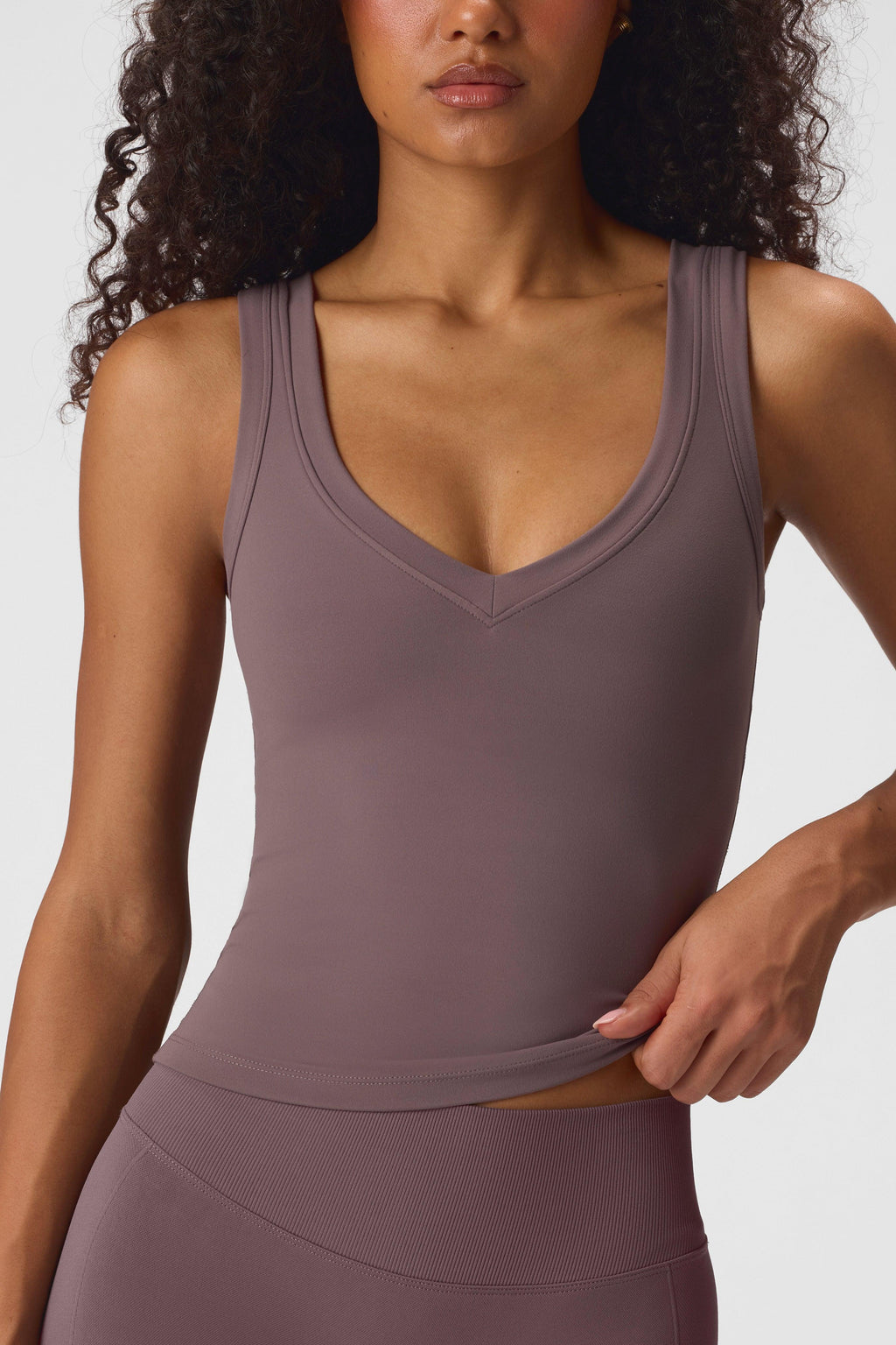 Soft Active Tank Top In Stone