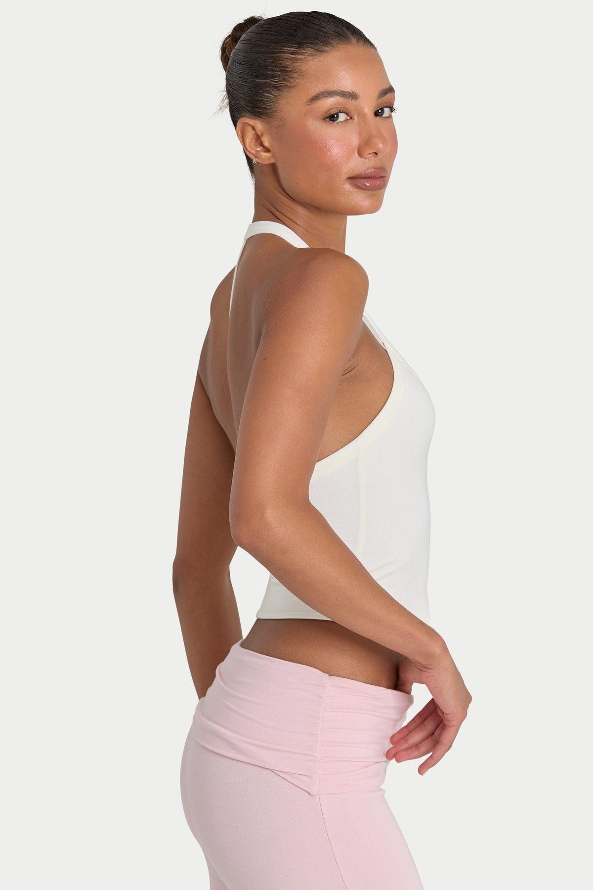 Buttercloud™ Crop Tank Top In Coconut