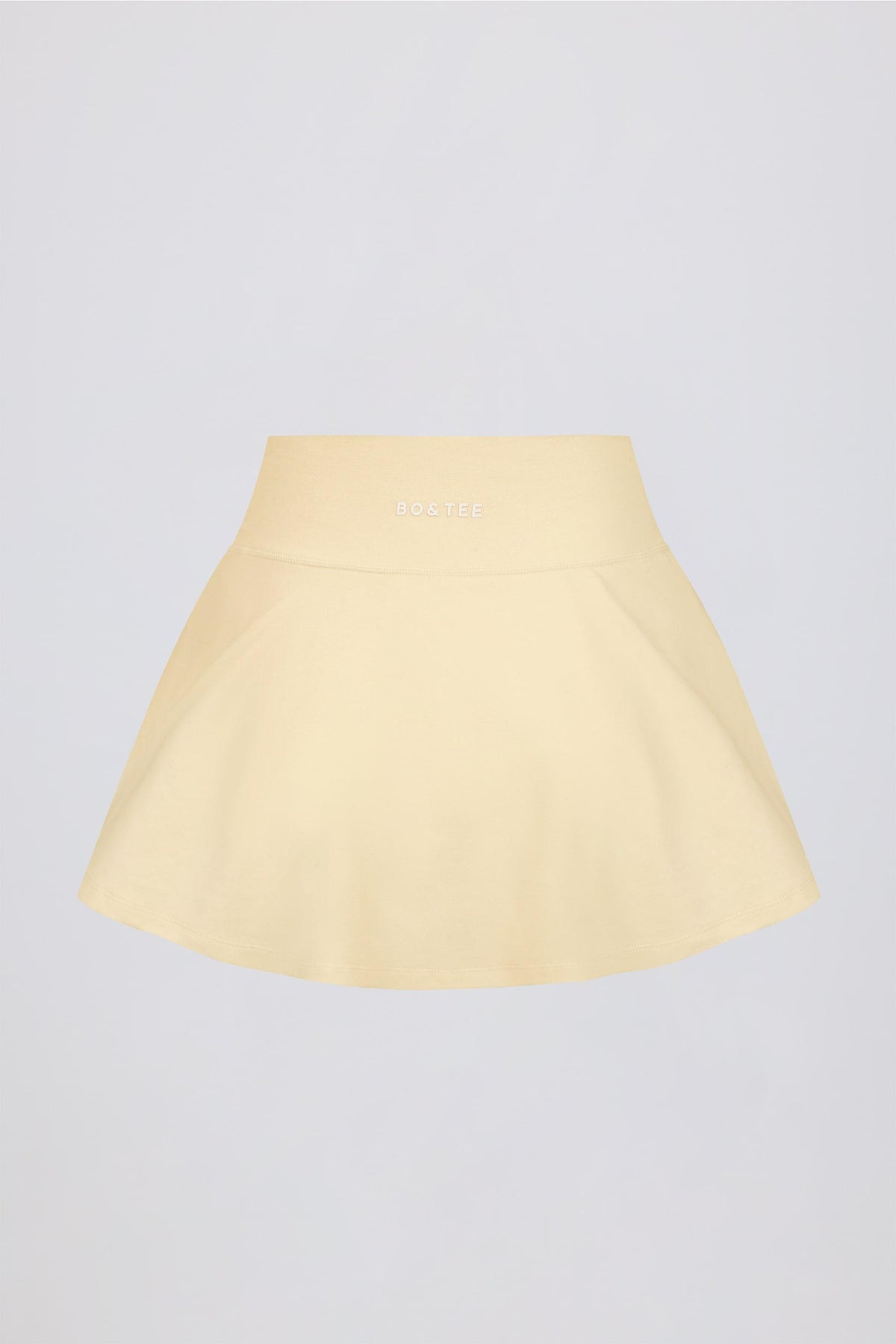 Soft Active Mini Skort In Lemon Marl