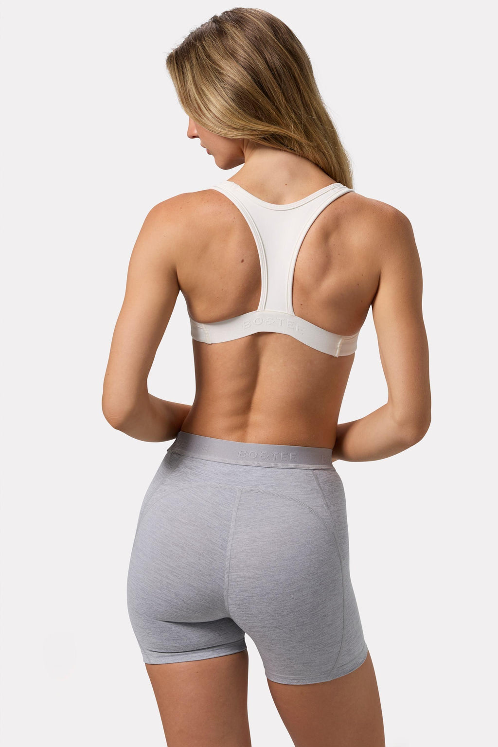 Soft Active Sports Bra In White