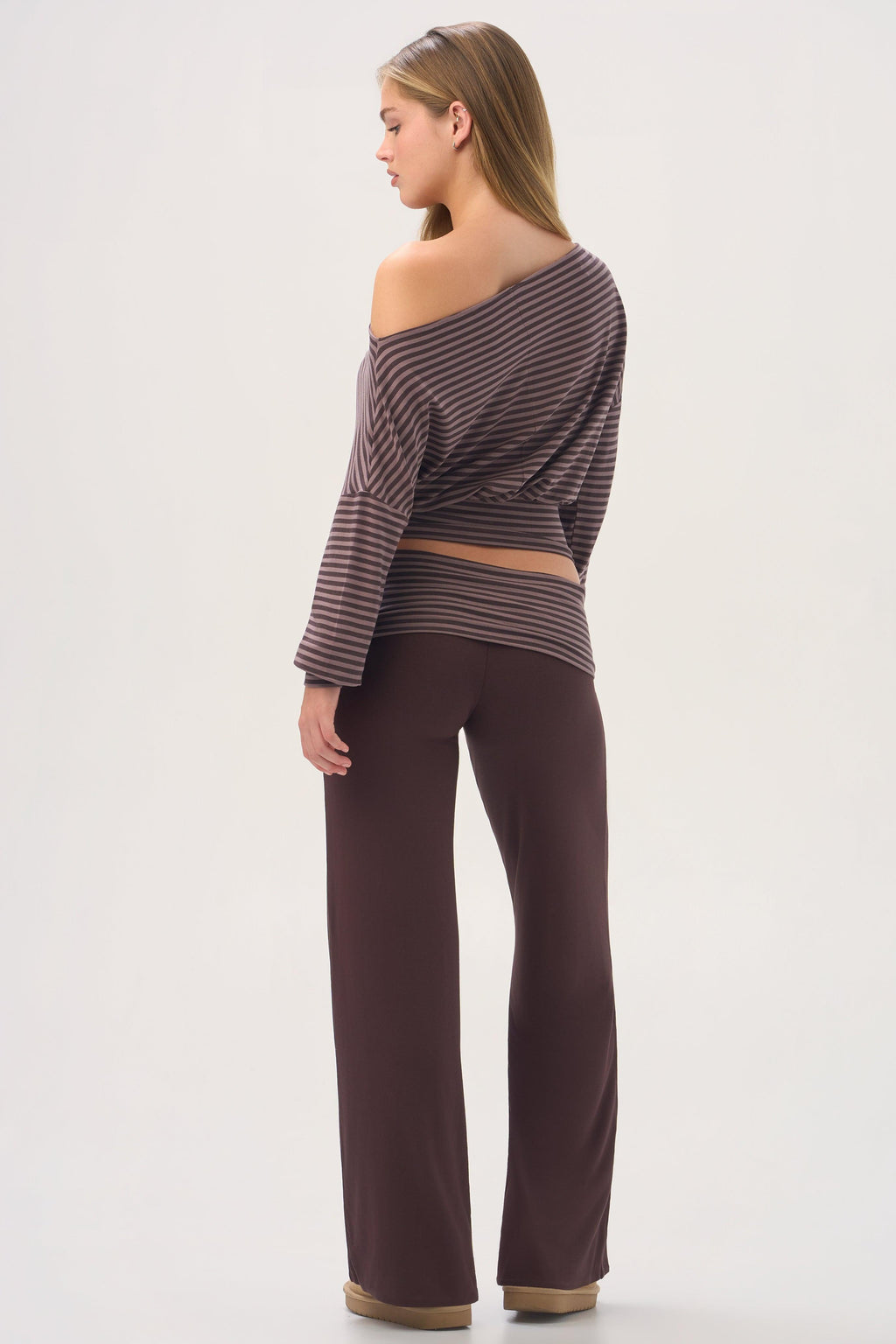 Buttercloud™ Wide-leg Trousers In Espresso