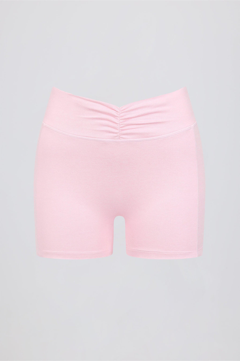 Ruched Mini Shorts In Bloom