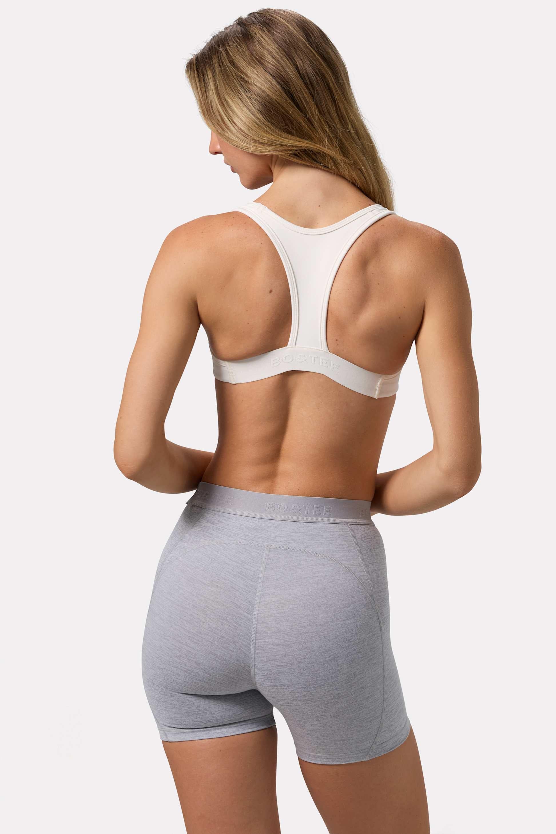 Soft Active Sports Bra In White