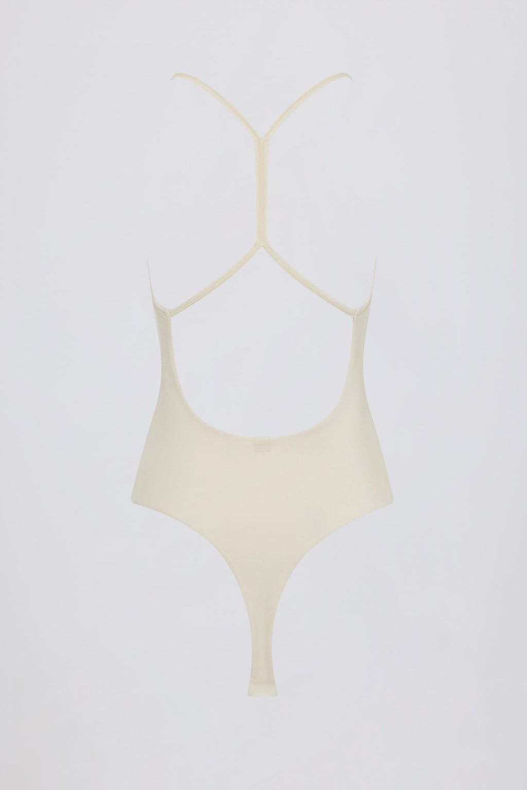 Cut-out Bodysuit In Oat