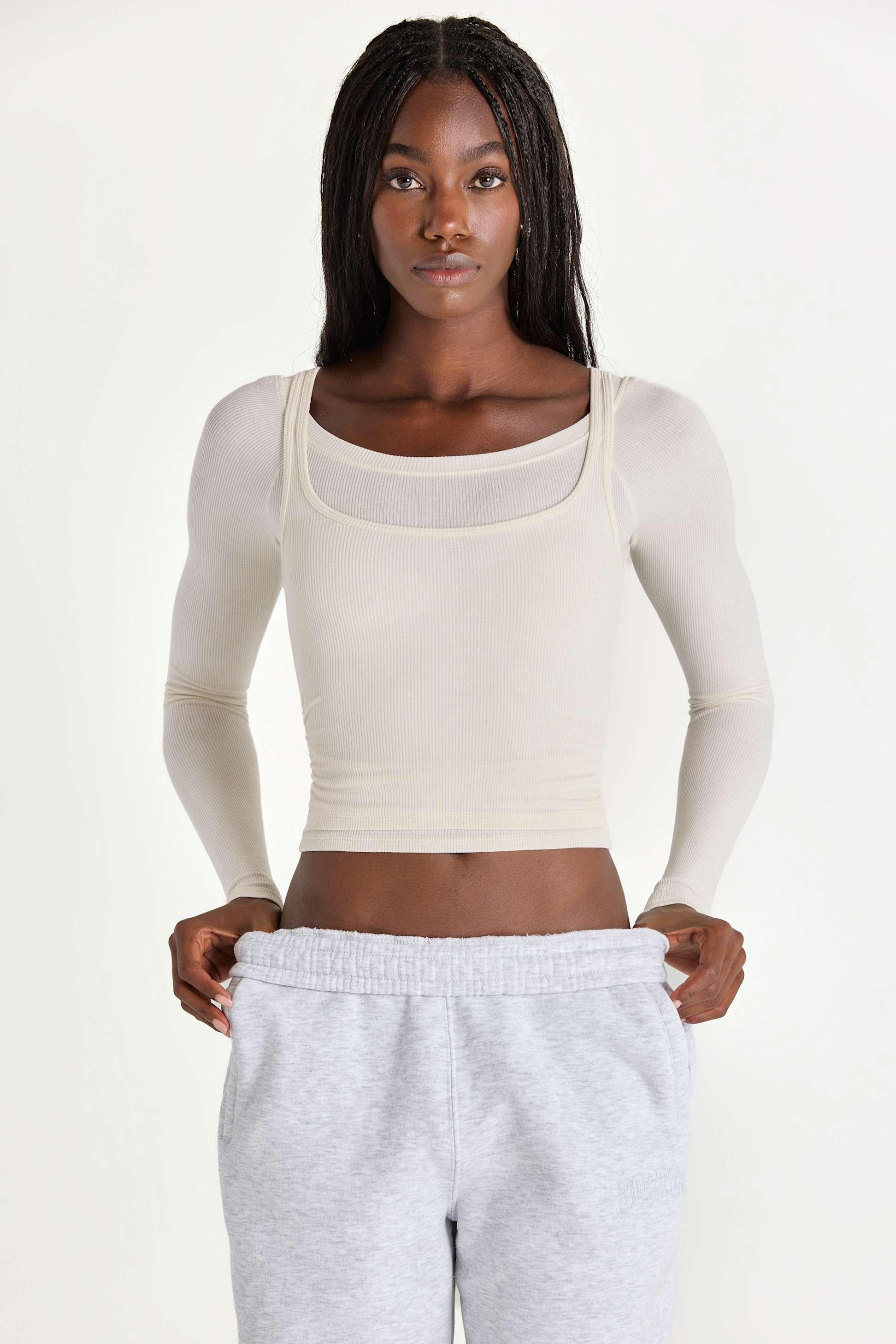 Buttercloud™ Layered Top In Coconut