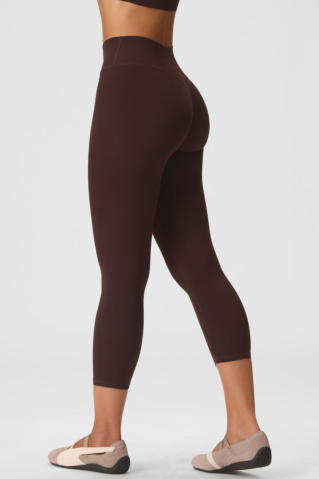 Soft Active 7/8 Leggings In Espresso