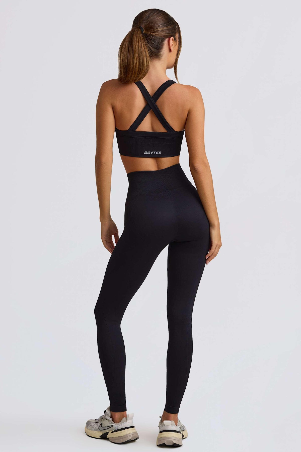 Super Sculpt Seamless High-waist Leggings In Black