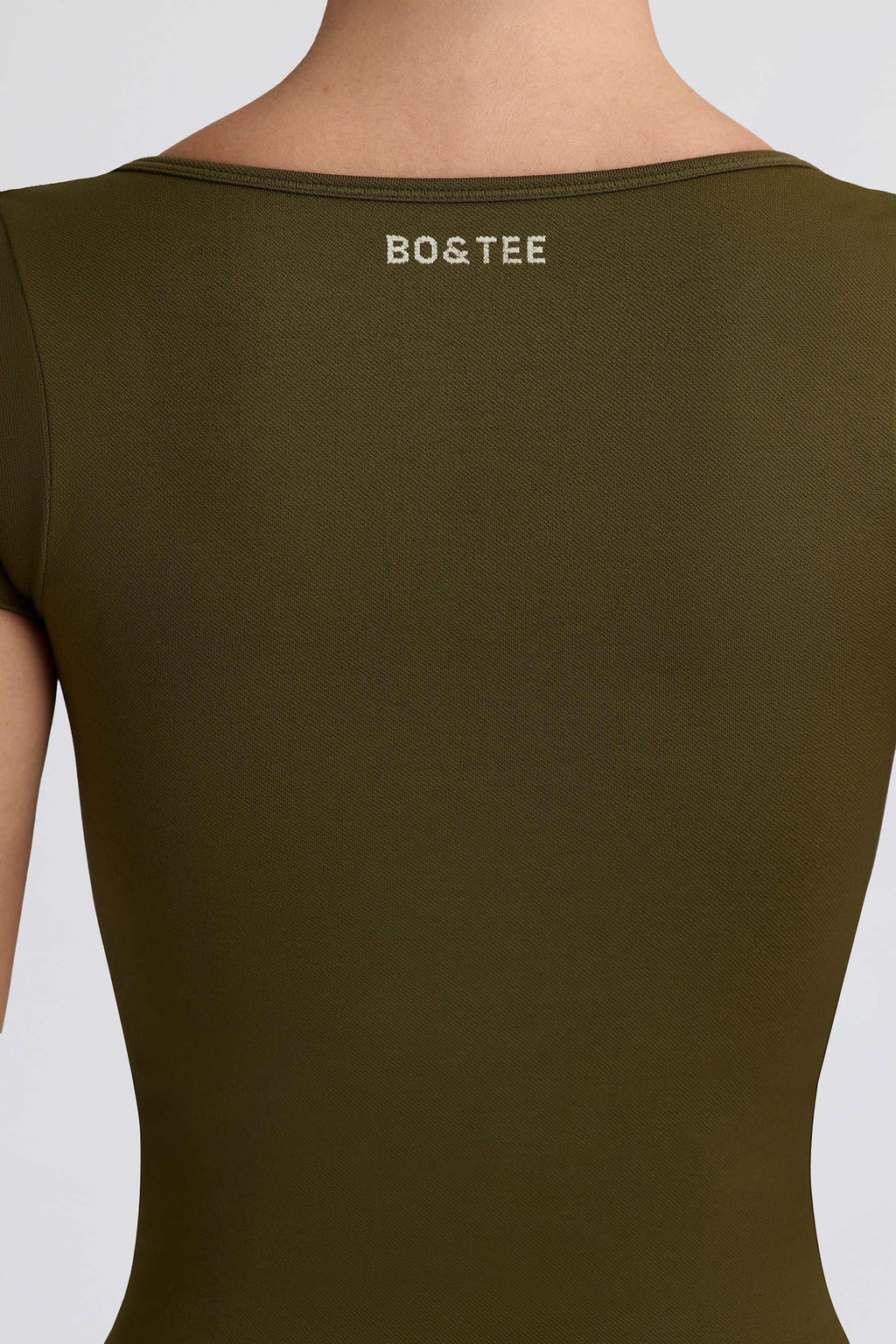 Super Sculpt Seamless T-shirt In Dark Green