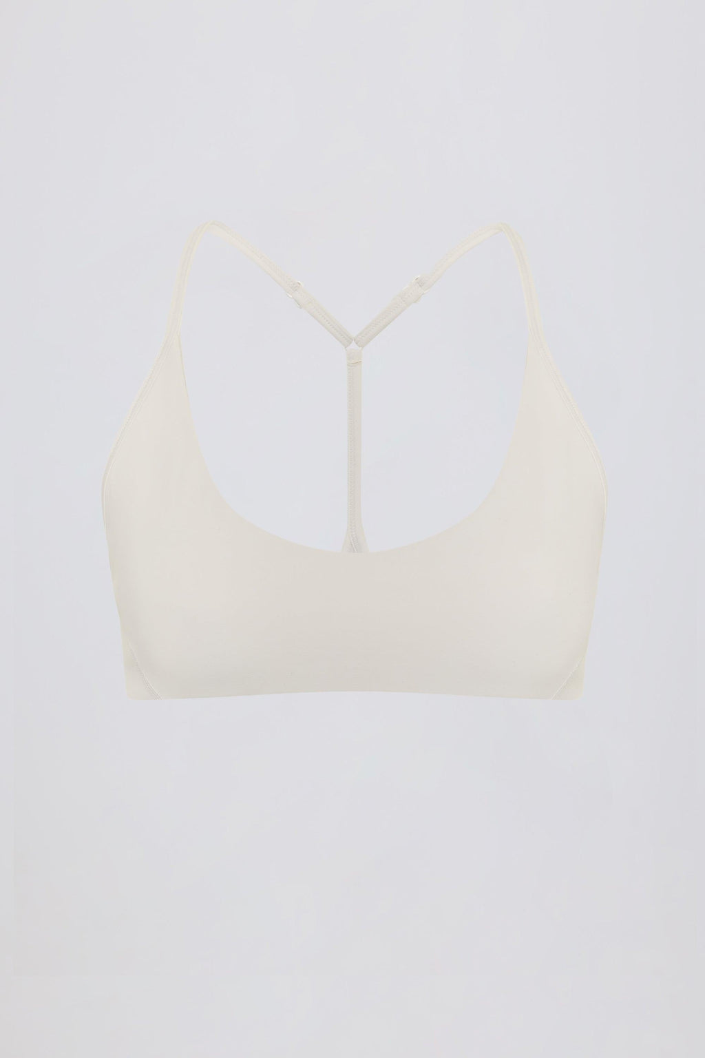 Soft Active Racerback Sports Bra In Oat