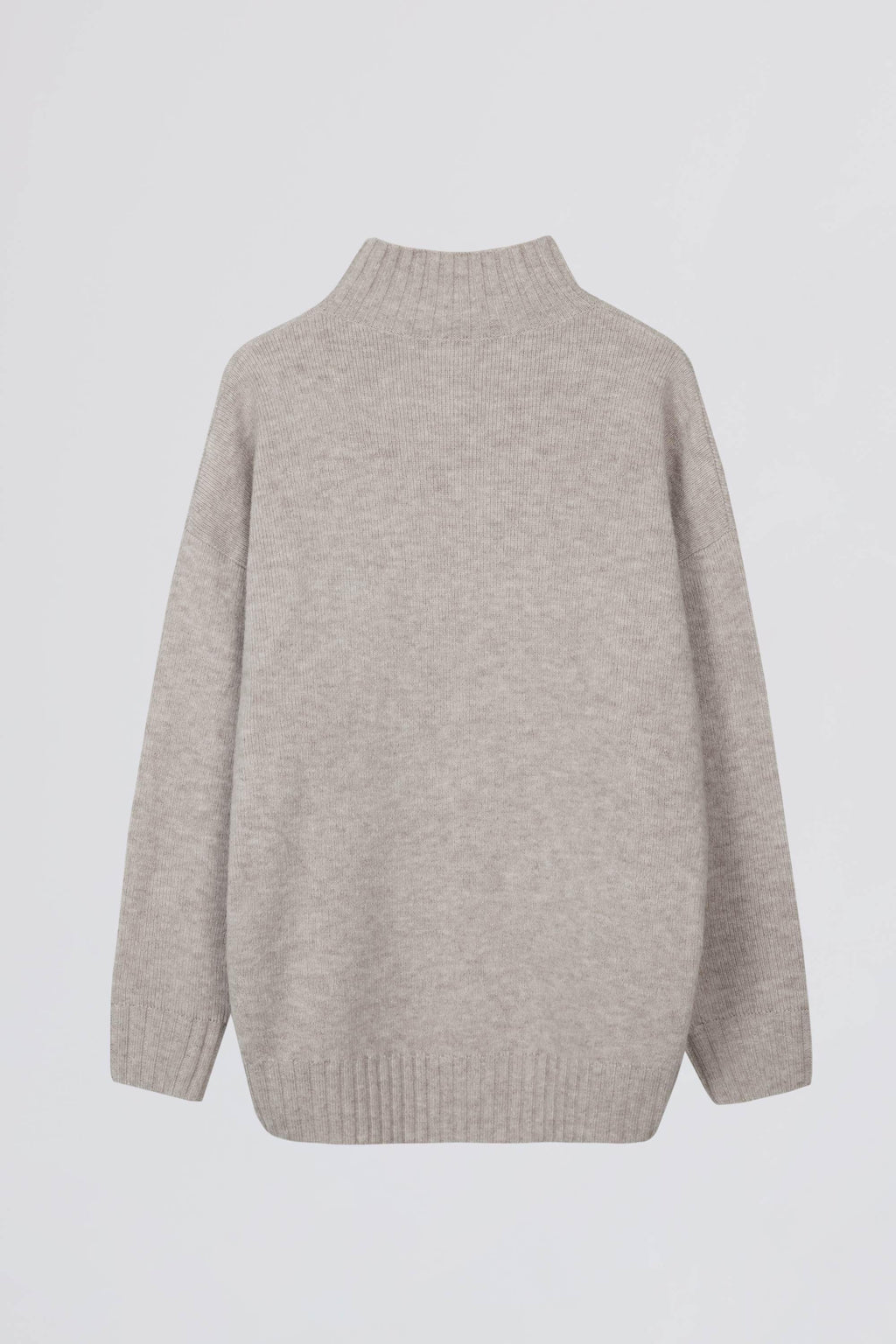 燕麥柔軟針織超大衛衣
