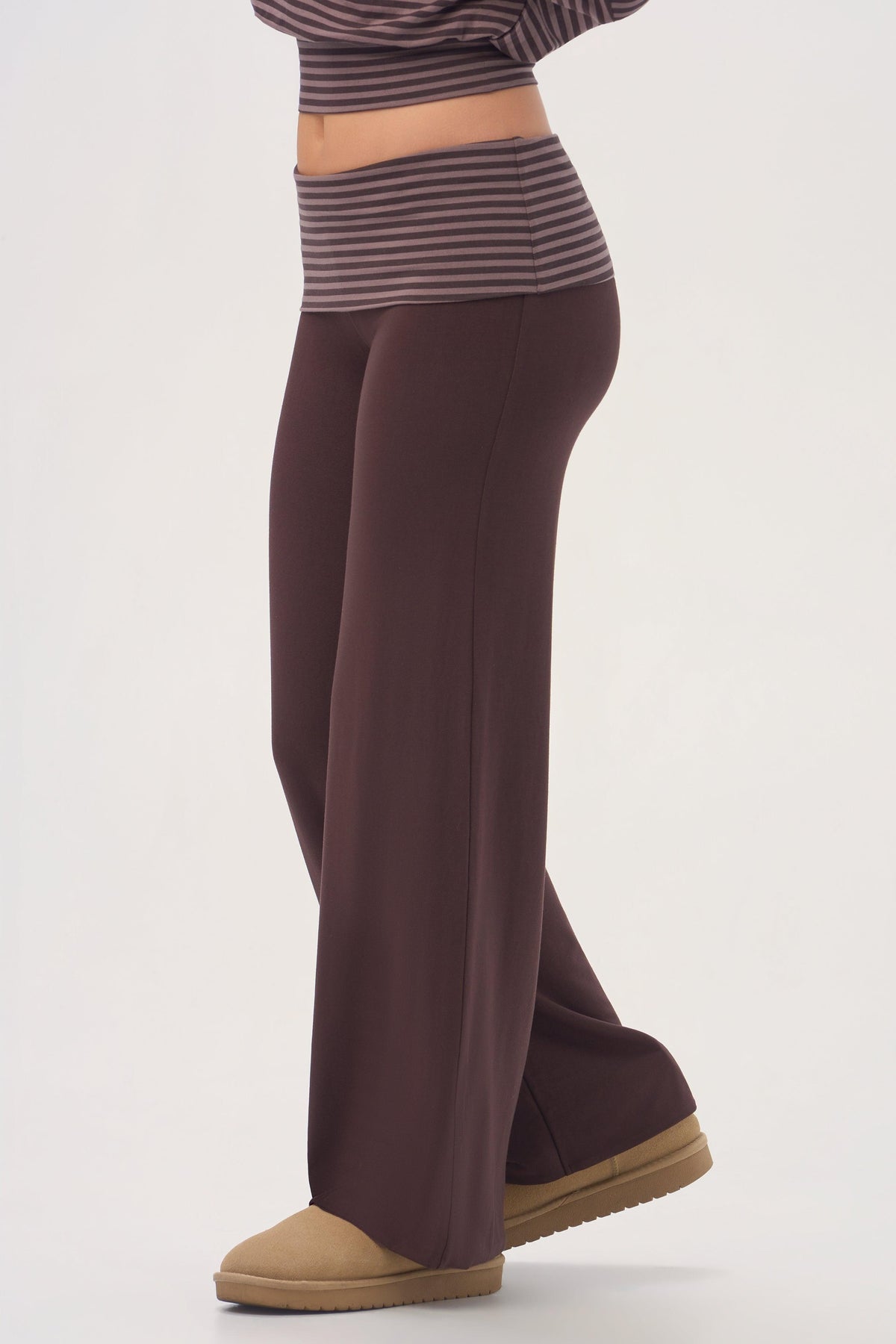 Buttercloud™ Wide-leg Trousers In Espresso
