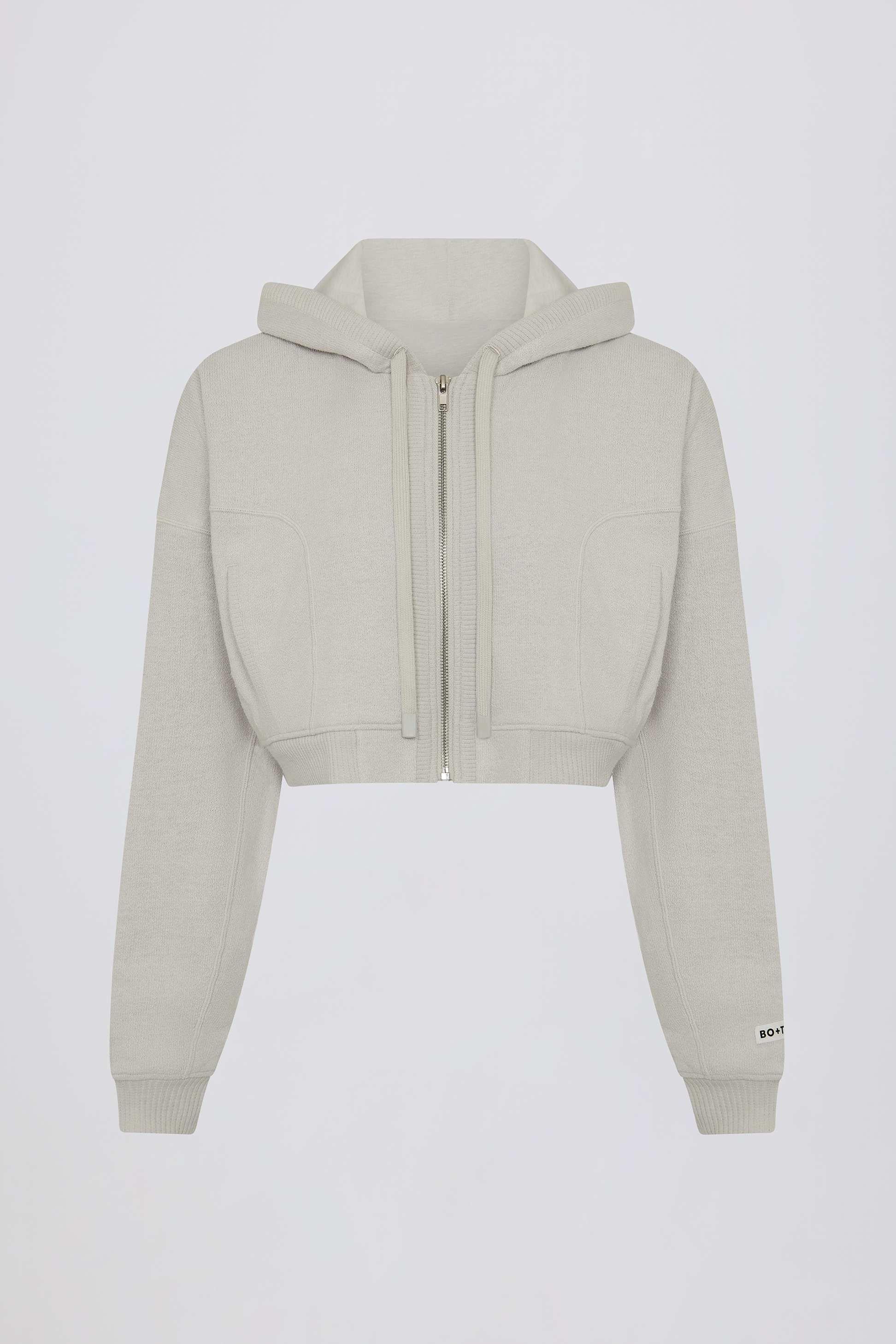 Lightweight Knit V-neck Oversized Jumper In Light Grey