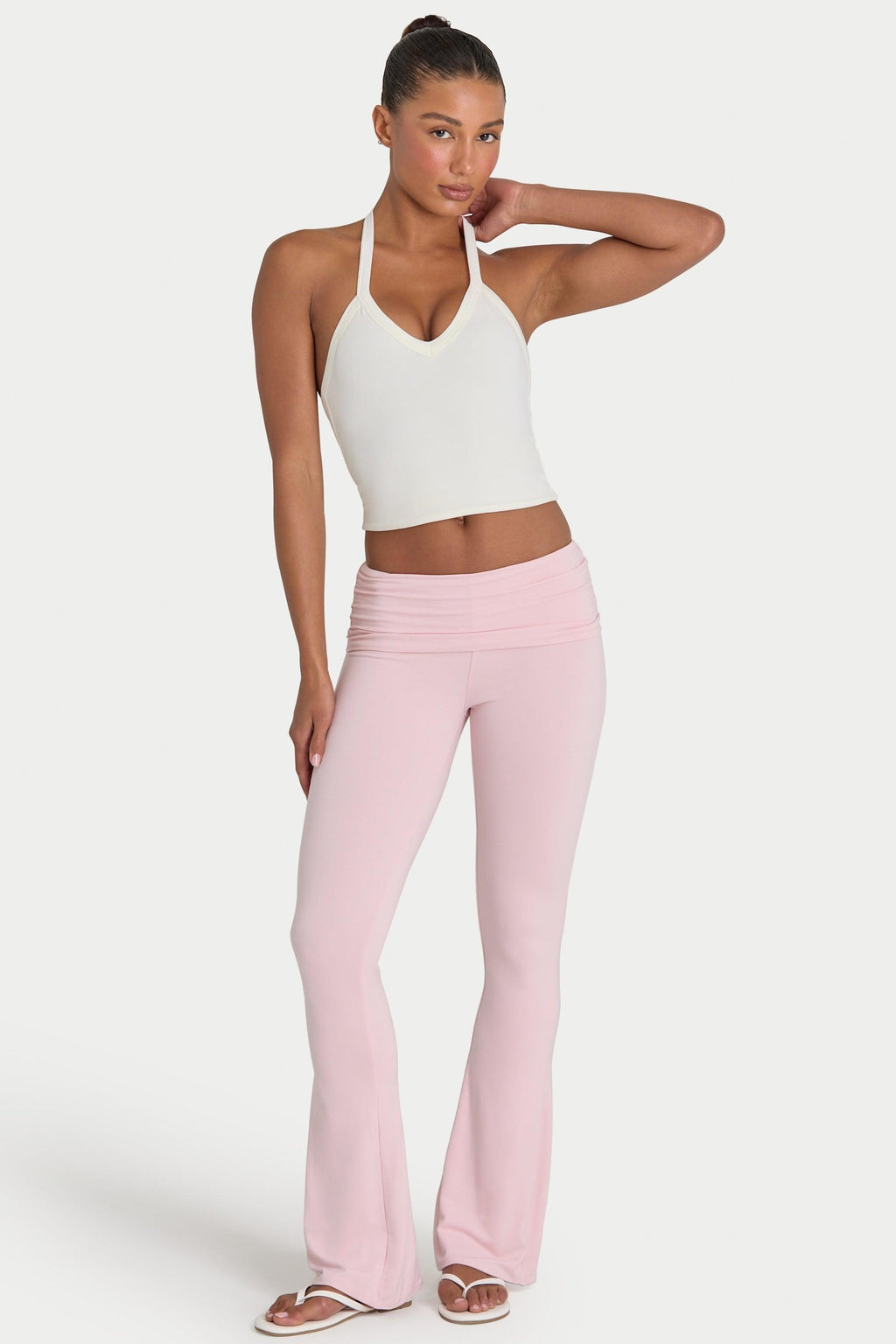 Buttercloud™ Crop Tank Top In Coconut