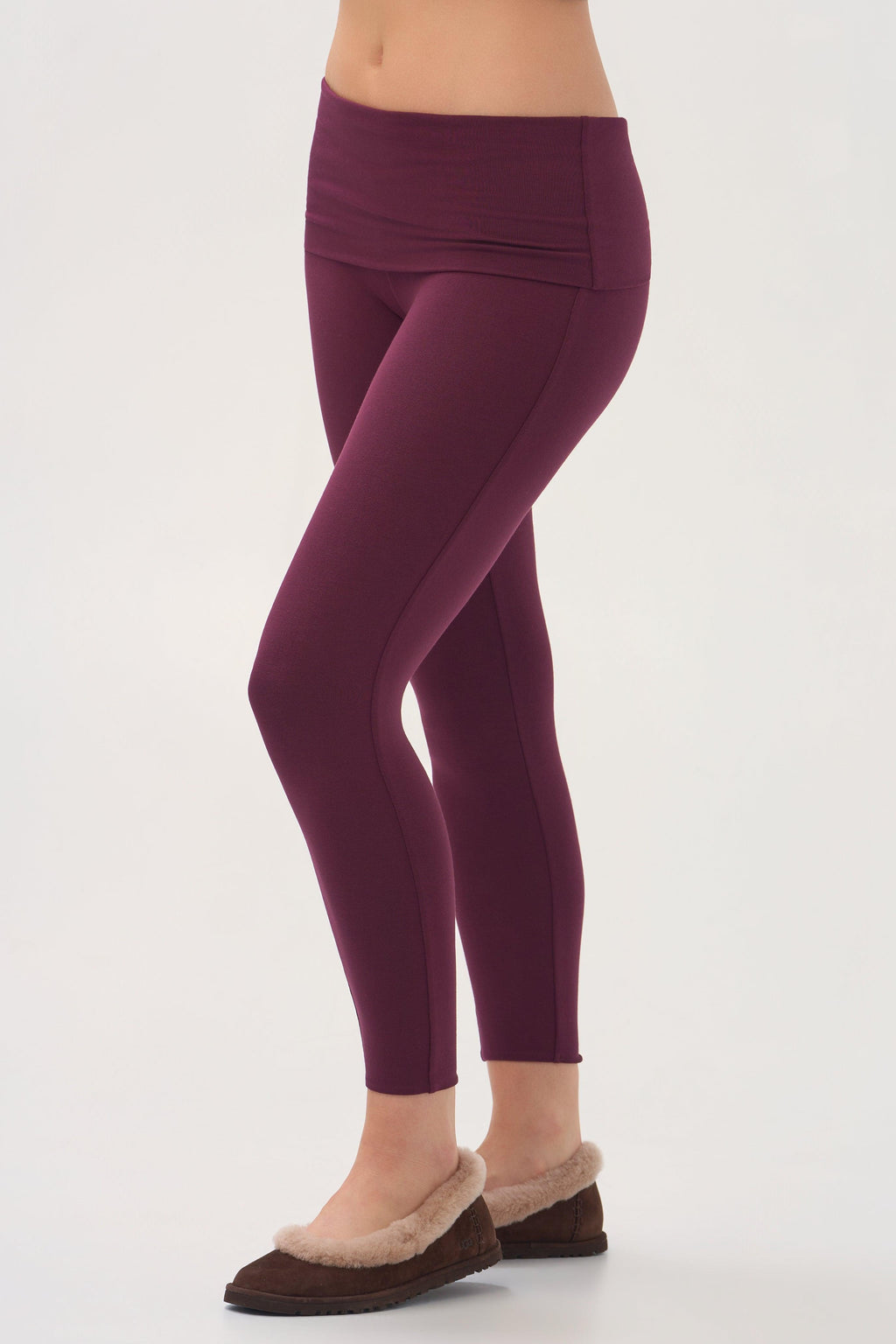 Buttercloud™ 7/8 Leggings In Plum