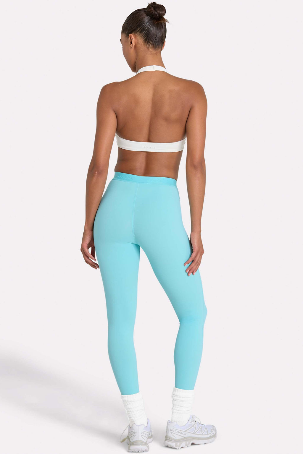 Soft Active Leggings In Aqua