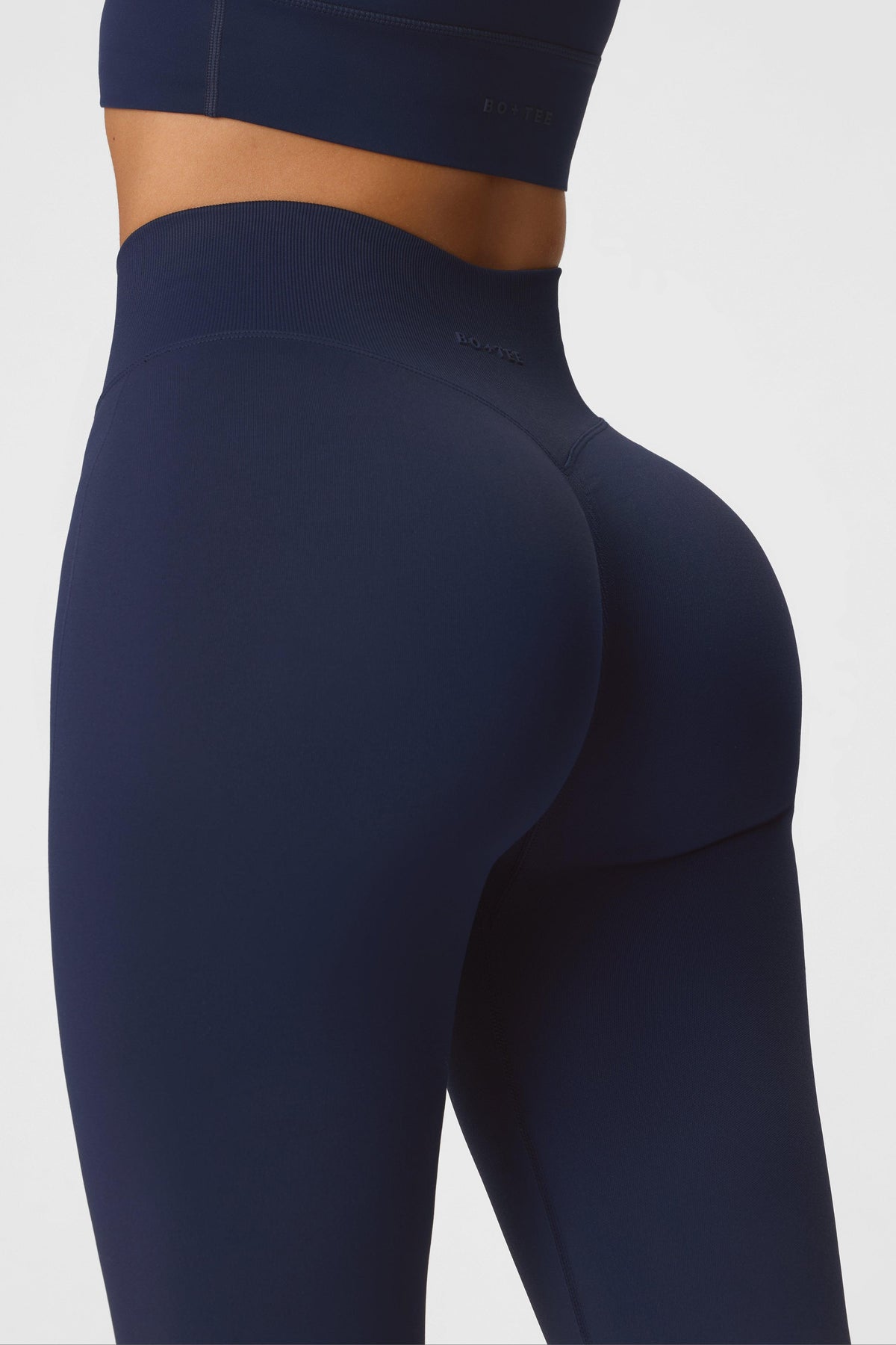 Seamless Full-length Leggings In Midnight Navy