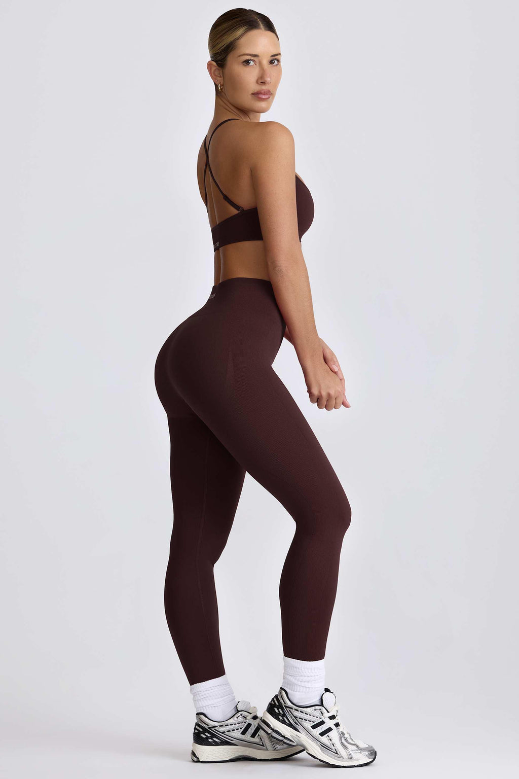 Super Sculpt Seamless Leggings In Chocolate