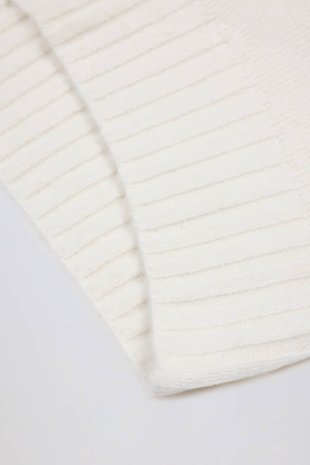 Soft Knit Oversized Jumper In Coconut