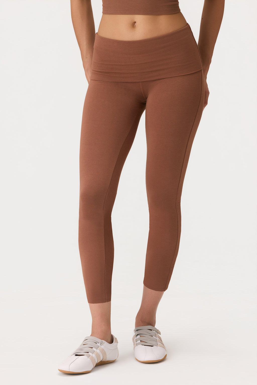 Buttercloud™ 7/8 Leggings In Cocoa
