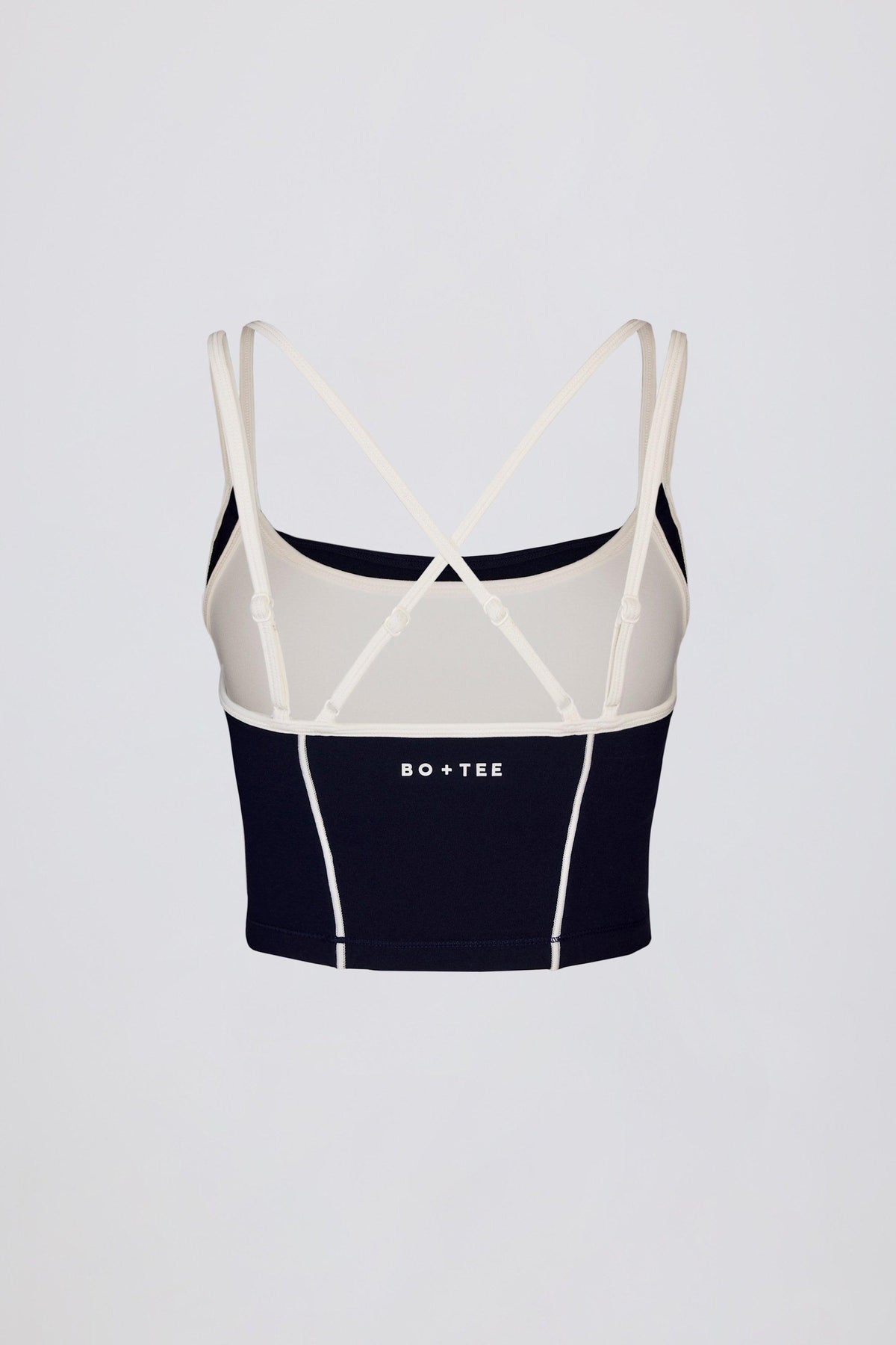 Soft Active Layered Tank Top In Midnight