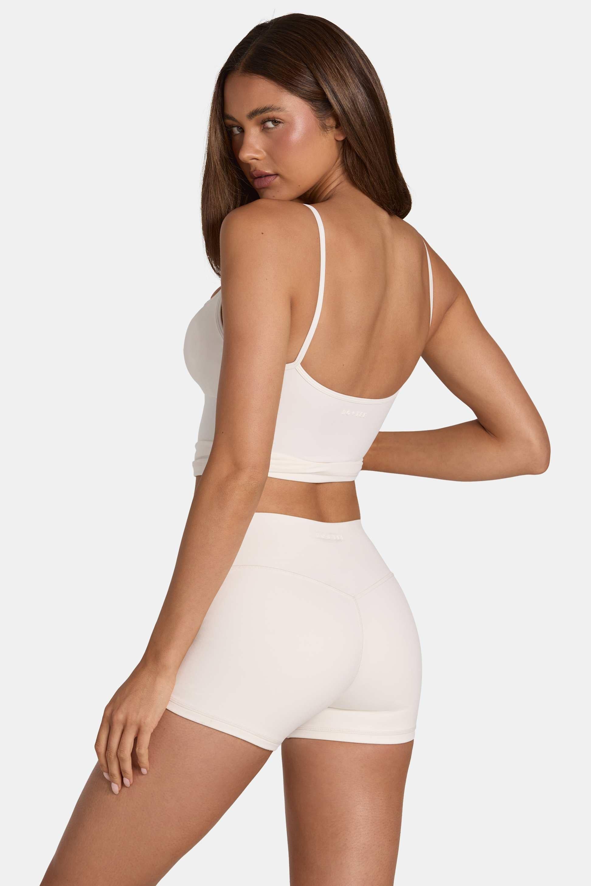 Soft Active Mini Shorts In Coconut