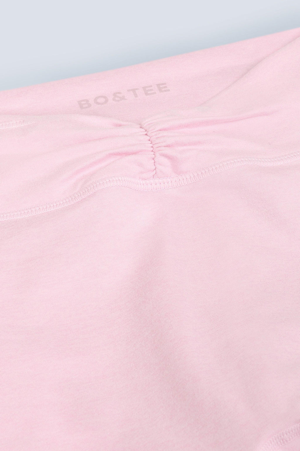 Brushed Jersey Ruched Flared Trousers In Bloom
