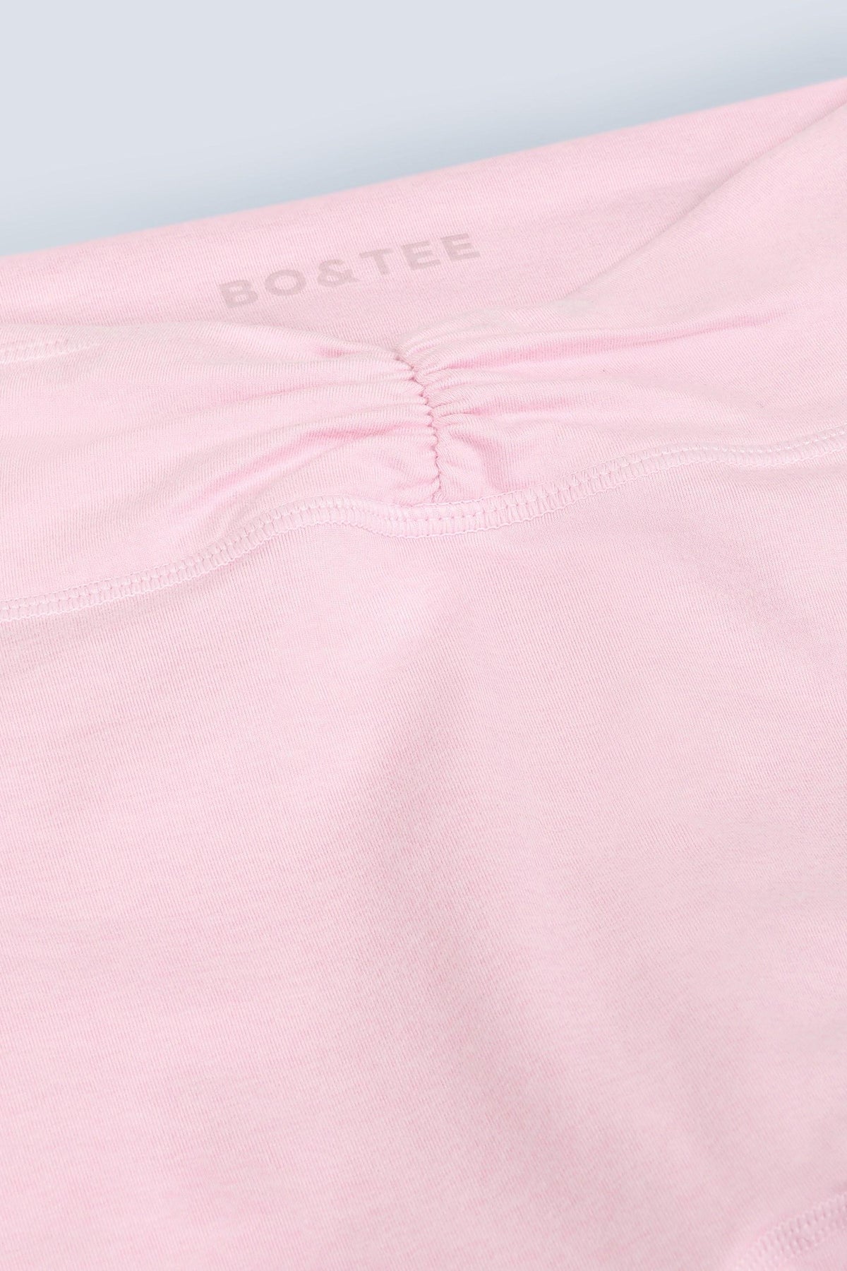 Brushed Jersey Ruched Flared Trousers In Bloom