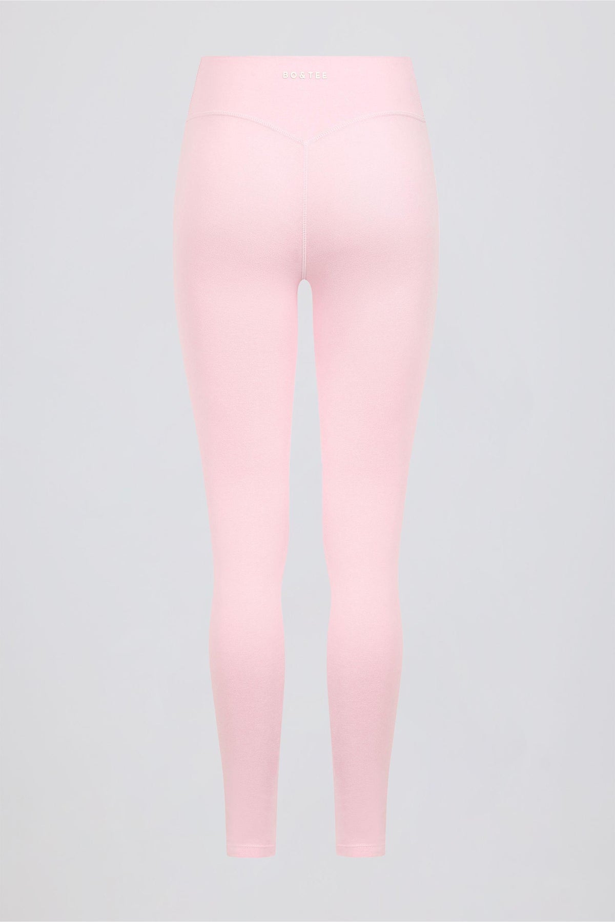 Brushed Jersey Ruched Mid-rise Leggings In Bloom