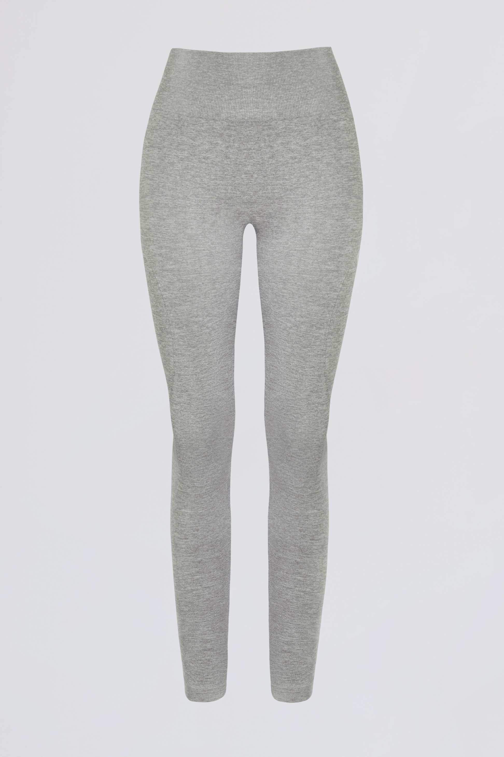 Super Sculpt Seamless High-waist Leggings In Grey Marl