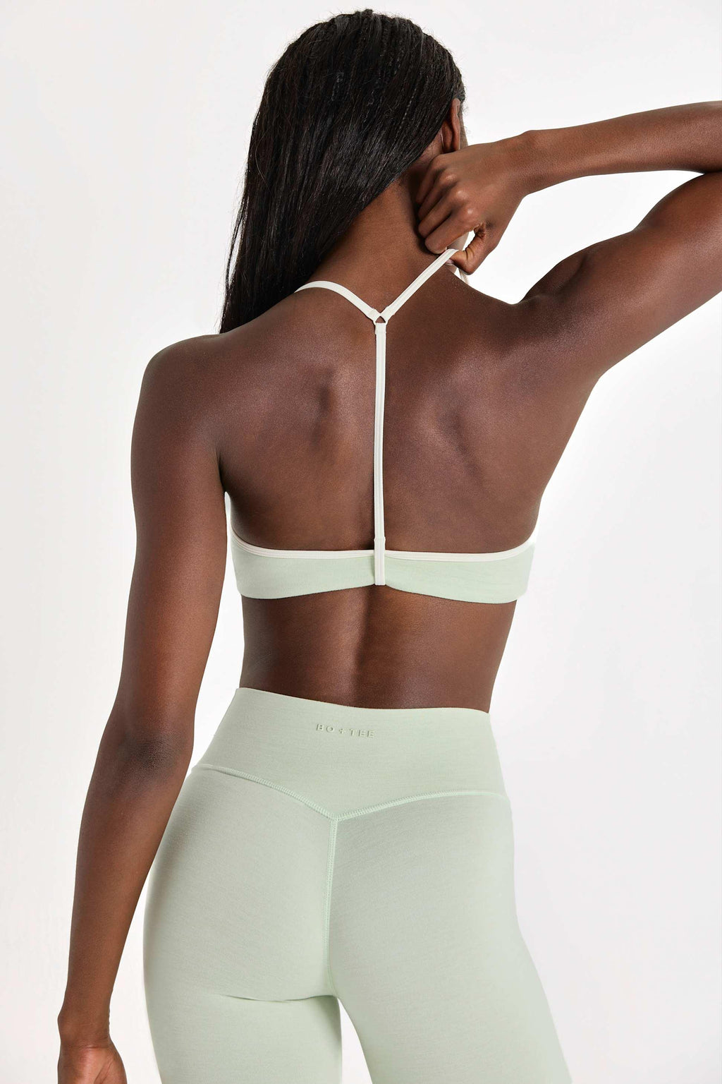 Soft Active Sports Bra In Pistachio