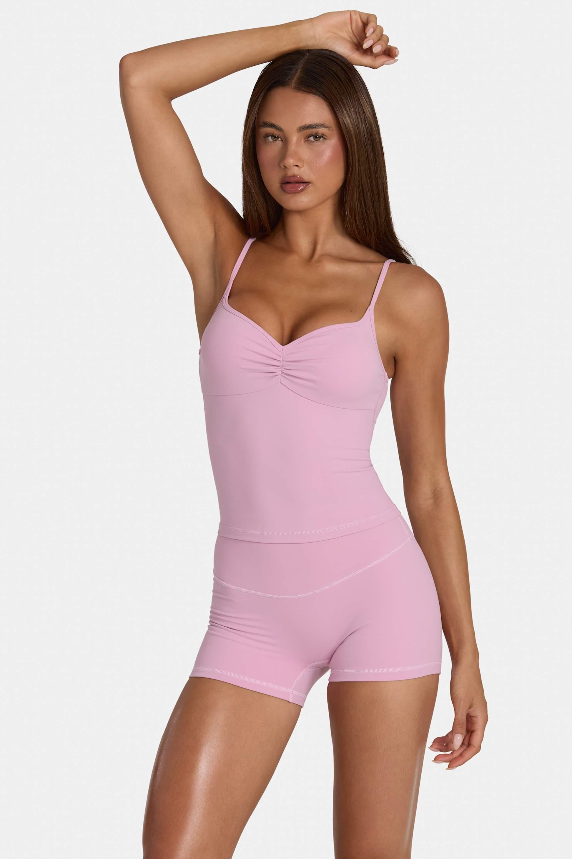 Soft Active Tank Top In Sweet Pink