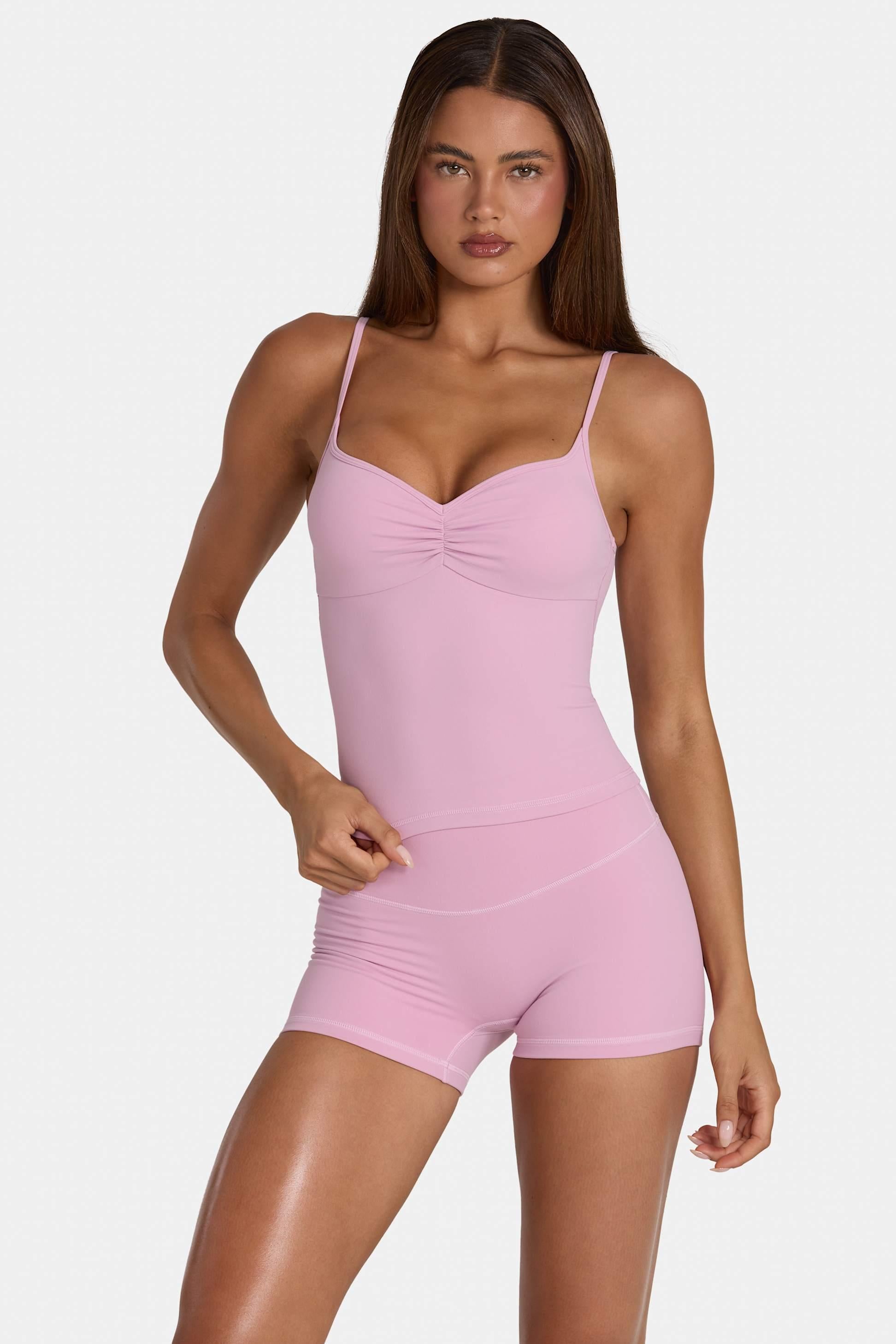 Soft Active Tank Top In Sweet Pink