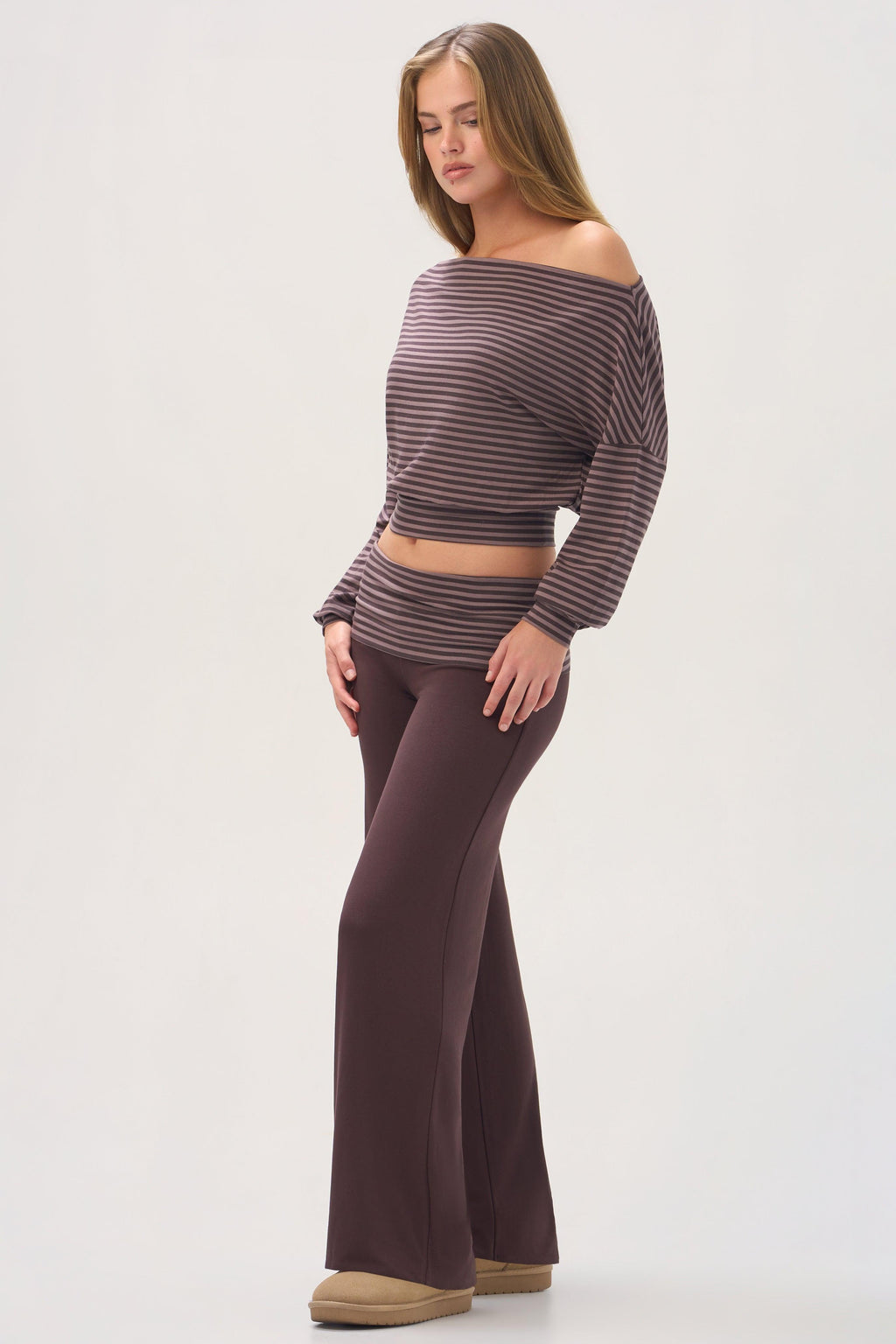 Buttercloud™ Wide-leg Trousers In Espresso