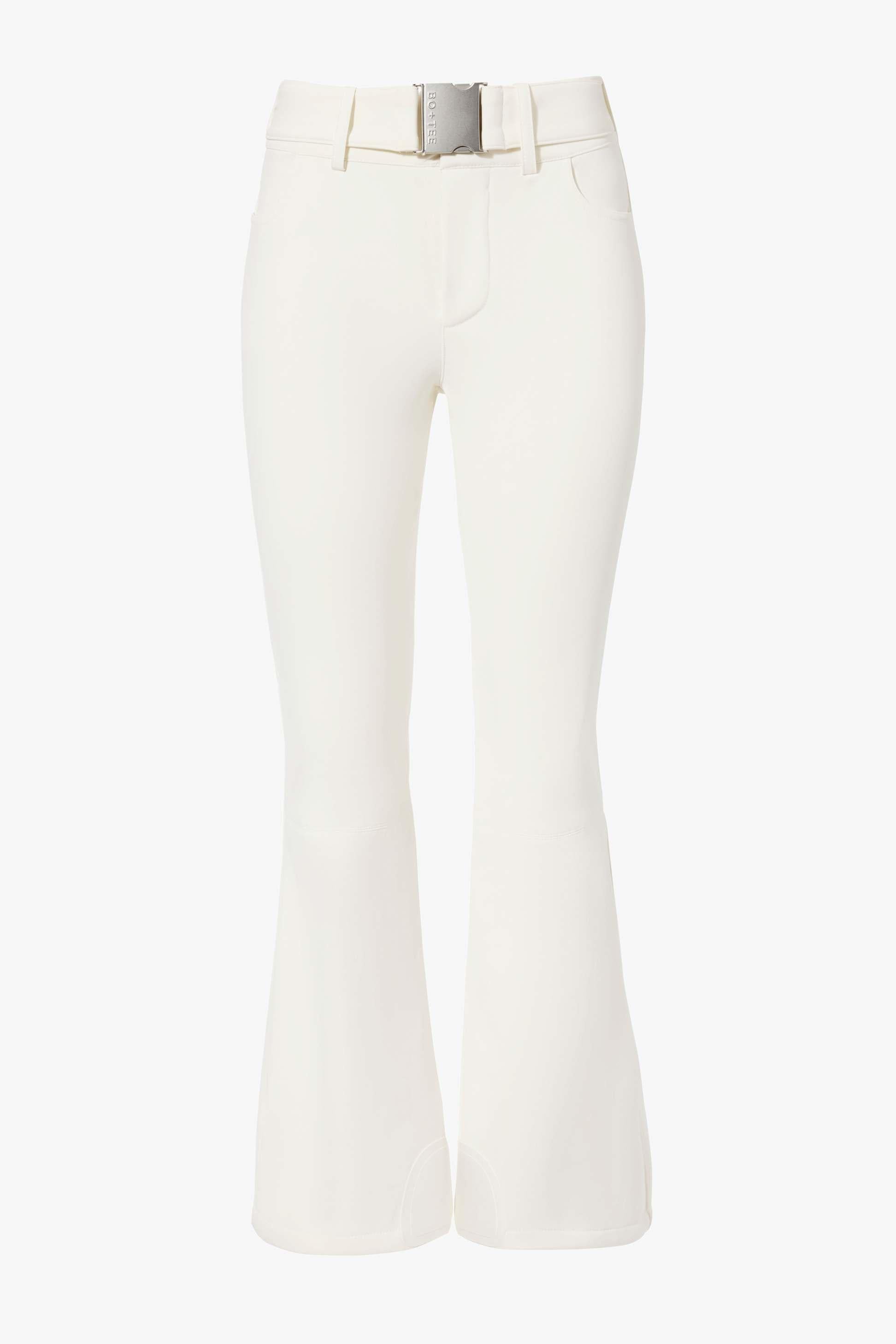 Waterproof Belted Ski Salopettes In Ice